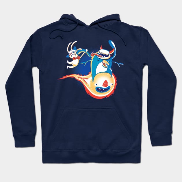 Monsteroid Hoodie by ivejustquitsmoking